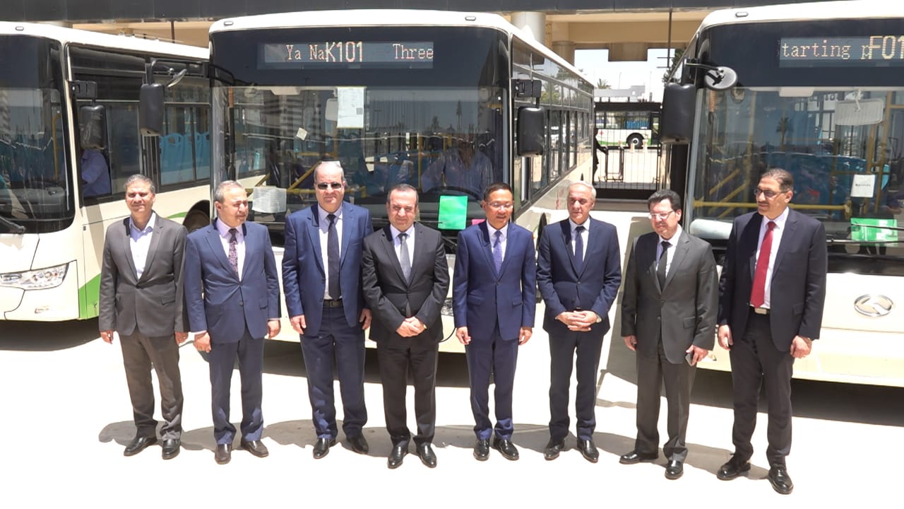 الدفعة الثانية من الهدية الصينية الداعمة لمشروع النقل الداخلي في سوريا